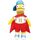 Plüschfigur Homer Simpson mit Cape