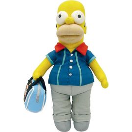Plüschfigur Homer Simpson im Bowlingdress