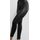 Jeans-und Leder-Imitat-Leggings
