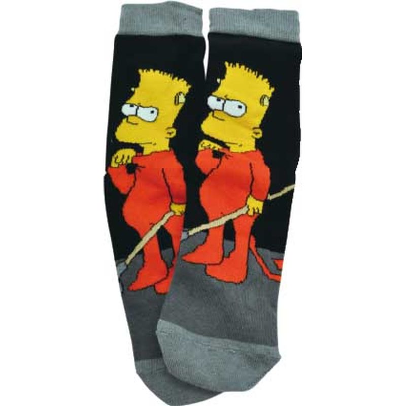 1 Paar SIMPSONS Socken Strümpfe Gr 39-45  *NEU* Herren Homer Geschenk Vatertag 