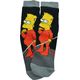 Homer oder Bart Simpsons Socken
